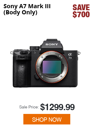 Sony a7 III Body Only