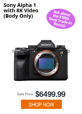 Sony Alpha 1 Mirrorless Body