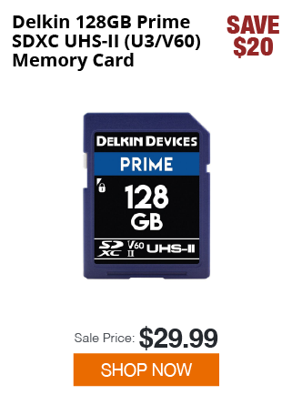 Delkin 128GB Prime