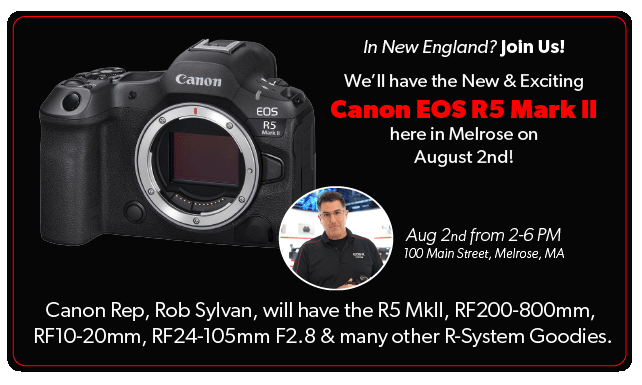 Canon Visits Melrose with R5 Mark II