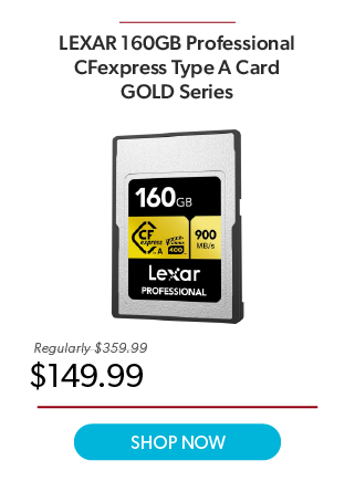 Lexar 160GB Pro CFexpress
