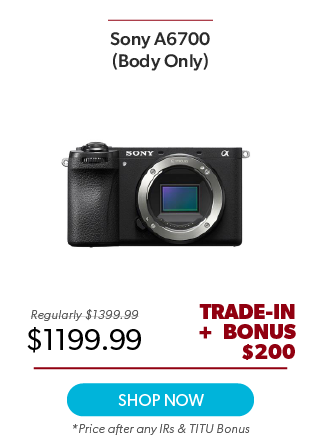 Sony A6700 Body Only