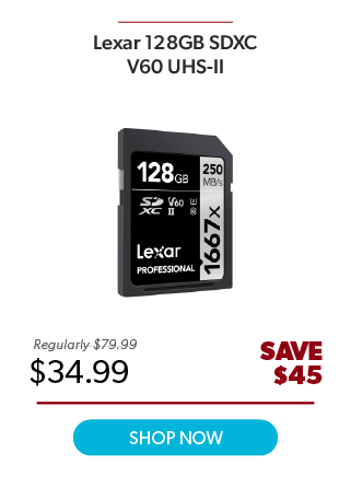 Lexar 128GB SDXC