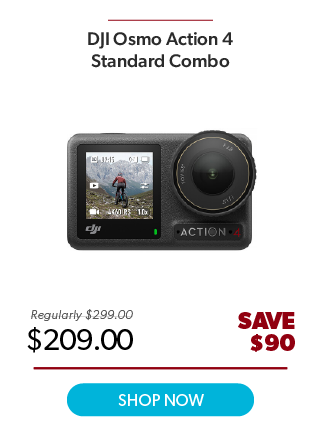 DJI Osmo Action 4 Standard Combo