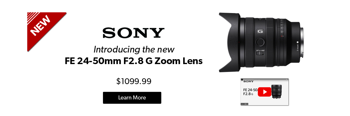 New Sony Lens