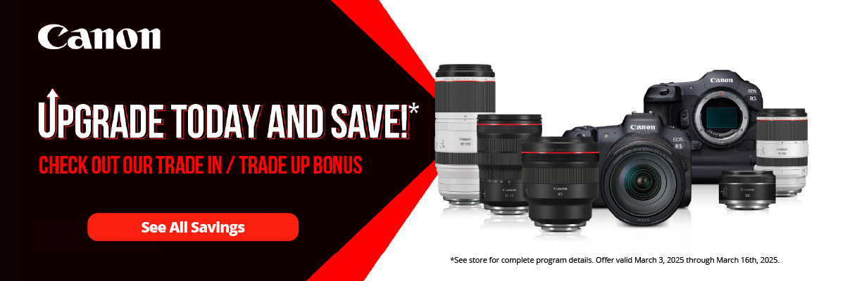 New Canon March Savings