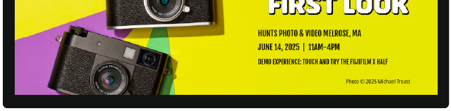 New Fujifilm Cameras and Lenses