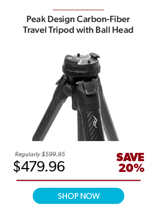 Peak Design Carbon Travel Tripod