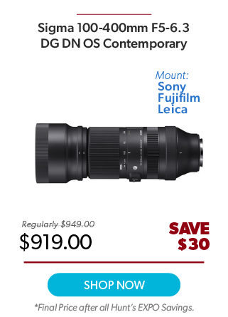 Sigma 100-400mm C Lens