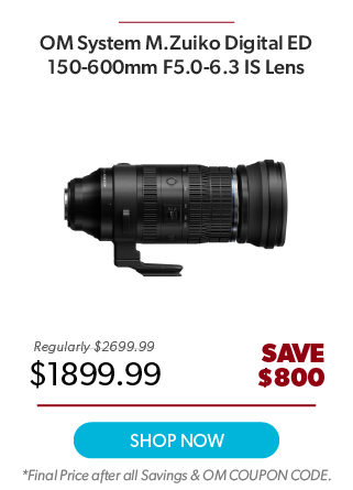 OM System 150-600mm lens