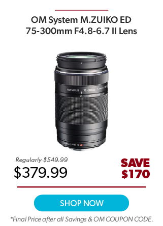 OM System 75-300mm Lens