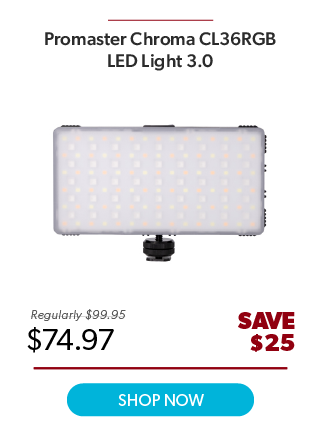 Promaster Chroma CL36RGB LED Light 3