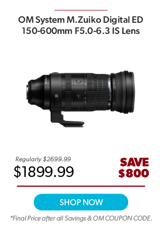 OM System ED 150-600mm F5-6.3 IS Lens