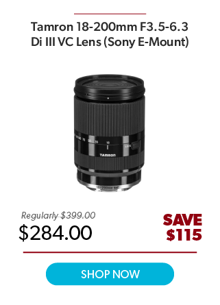 Tamron 18-200mm Sony Mount