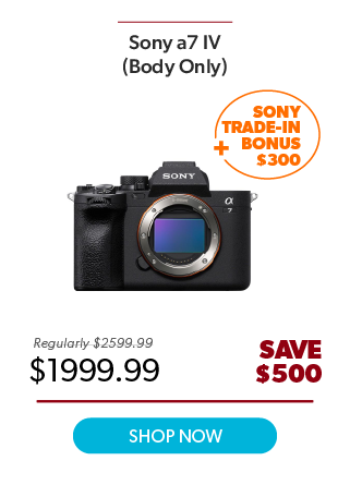 Sony a7 IV Body Only