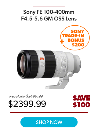 Sony FE 100-400mm Lens