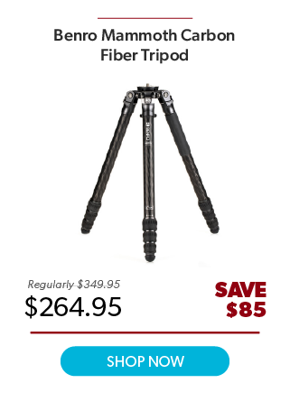 Benro Mammoth Carbon Tripod