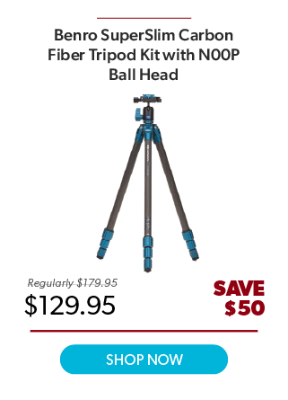 Benro SuperSlim Carbon Tripod